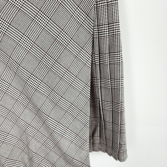 J. Jill Black and Gray Side Slit Pull On Mini Skirt Women’s L Petite NWT - Picture 3 of 9